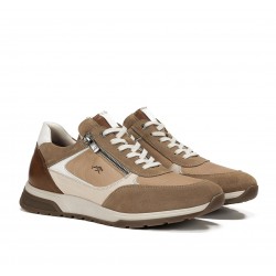 Zapatos Deportivos Hombre Fluchos Louis F1958 Taupe