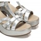 Sandalias Tacón Mujer  Dorking Jessy D9276 Plata