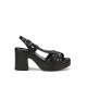 Sandalias Tacón Mujer Dorking Jessy D9278 Negra