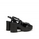 Sandalias Tacón Mujer Dorking Jessy D9278 Negra