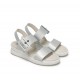 Sandalias Cuña Mujer Dorking Slam D9088 Plata