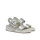 Sandalias Cuña Mujer Dorking Slam D9088 Plata
