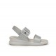 Sandalias Cuña Mujer Dorking Slam D9088 Plata