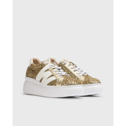 Zapatos Deportivos Mujer Wonders Dorita A-2664-T Platino