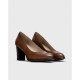 Zapatos Tacón Mujer Wonders Fenix L-1101 Cuero