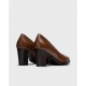 Zapatos Tacón Mujer Wonders Fenix L-1101 Cuero