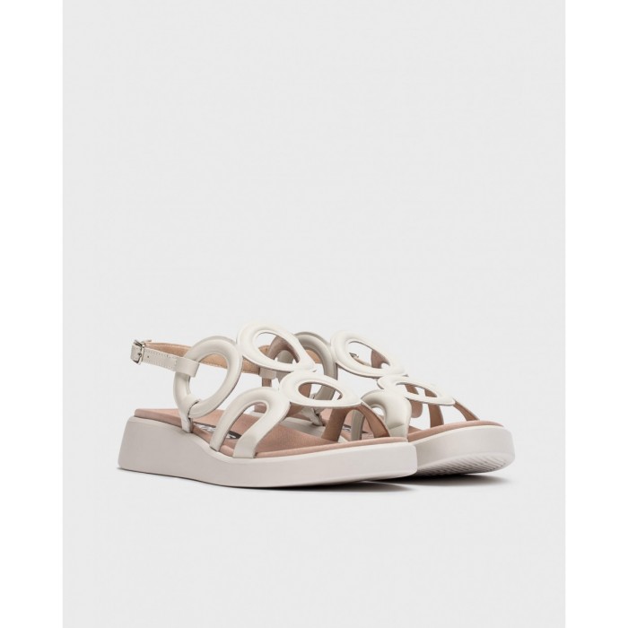 Sandalias Mujer Wonders Toledo C-6533 Blanca