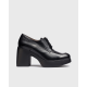 Zapatos Mujer Wonders Mercedes  H-4962 Negro