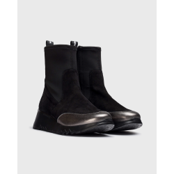 Botines Mujer Wonders Singapur E-6752 Negro