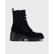 Botines Mujer Wonders Silver G-7004 Negro