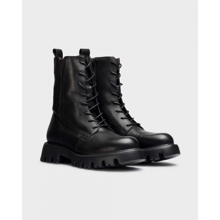 Botines Mujer Wonders Camila C-7502 Negro