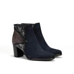 Botines Mujer Dorking King D8925 Calf Azul