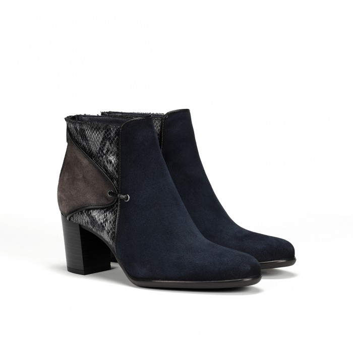 Botines Mujer Dorking King D8925 Calf Azul