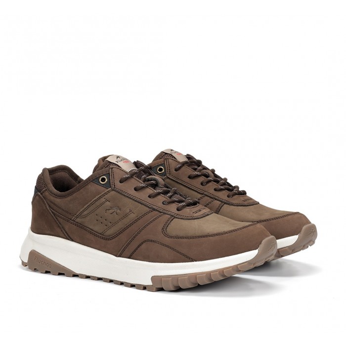 Zapatos Deportivos Hombre Fluchos Arion F2013 Marrón