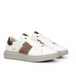 Zapatos Deportivos Hombre Fluchos Boston F2043 Blanco