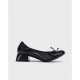 Manoletinas Mujer Wonders Bella D-1212 Negro