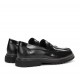 Zapatos Mocasines Hombre Fluchos Lincon F2058 Negro