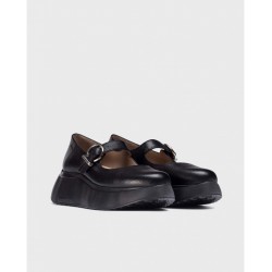 Manoletinas Mujer Wonders Baby A-3614 Negro