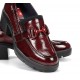 Zapatos Mocasines Mujer Fluchos Fugaz F2111  Rojo