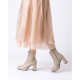 Botines Mujer Wonders Lipa H-5940 Taupe