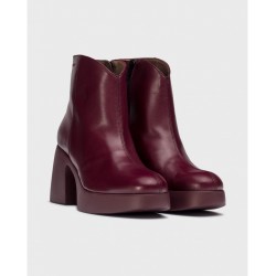 Botines Mujer Wonders Paros H-4963 Burdeos