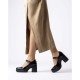Zapatos Mujer Wonders  Lady H-4960 Charol Negro