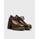 Zapatos Mujer Wonders  Lady H-4960 Charol Verde