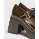 Zapatos Mujer Wonders  Lady H-4960 Charol Verde