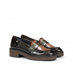 Zapatos Mocasines Mujer Dorking Idaly D9380 Verde