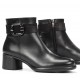 Botines Mujer Dorking Macy D9369 Negro