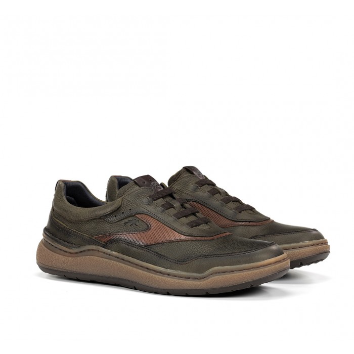 Zapatos Hombre Fluchos Rocky F2040 Kaki