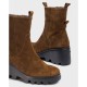 Botines Mujer Wonders Leeds  G-7001 Moca