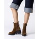 Botines Mujer Wonders Leeds  G-7001 Moca