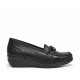 Zapatos Mocasines Mujer 24 Hrs 26217  Negro