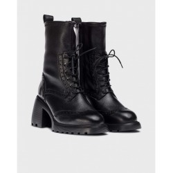 Botines Mujer Wonders Venecia G-6712 Negro