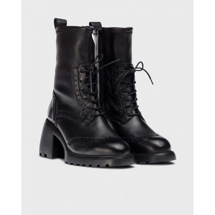 Botines Mujer Wonders Venecia G-6712 Negro