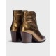 Botines Mujer Wonders Cane I-8912 Oro