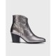 Botines Mujer Wonders Cane I-8912 Plata