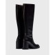 Botas Tacón Mujer Wonders Mate I-9201 Negro