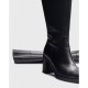 Botas Tacón Mujer Wonders Mate I-9201 Negro