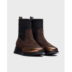 Botines Mujer Wonders Singapur E-6752 Marrón