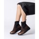 Botines Mujer Wonders Singapur E-6752 Marrón