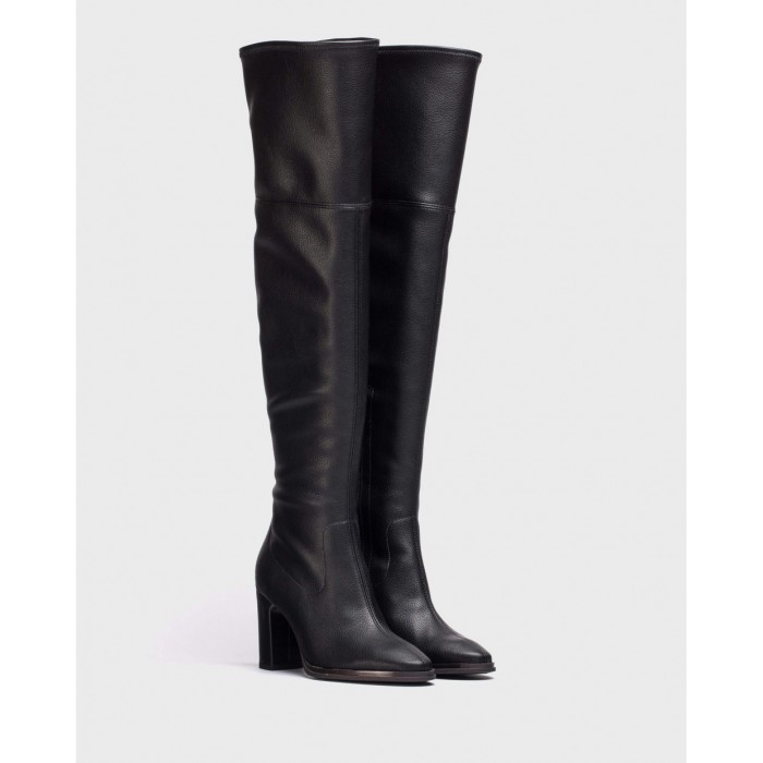 Botas Mujer Wonders Isabella M-5146 Negro