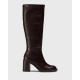 Botas Tacón Mujer Wonders Mate I-9201 Marrón