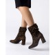 Botines Mujer Wonders Salma M-5422 Marrón