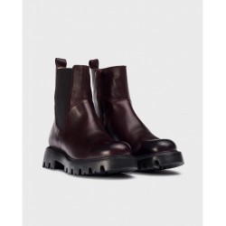 Botines Mujer Wonders Pura C-7506 Vino