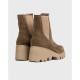 Botines Mujer Wonders Munich  G-7006 Topo