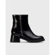 Botines Mujer Wonders Cañón G-6153 Negro