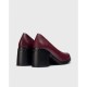 Zapatos Mujer Wonders Eley M-5503 Burdeos