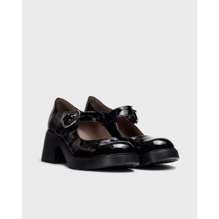 Zapatos Mujer Wonders Ana  E-7103 Negro